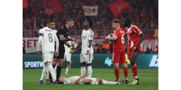 Real Madridin pelaajien ilmeet Mestarien liigan välieriin etenemisen jälkeen